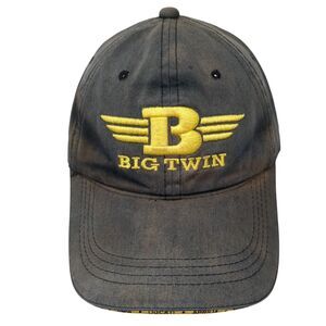 Big Twin Boise ID Slideback Hat Blue One Size Adjustable Bretmor